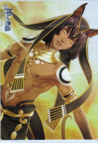 plastic poster Kamigami no Asobi anime Ludere Deorum Broccoli Anubis Ma'at - Picture 2 of 2