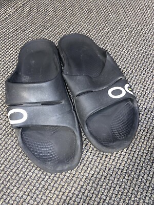 Oofos Ooahh Recovery Comfort Sport Slide Sandals ~Mens size  display picture 1