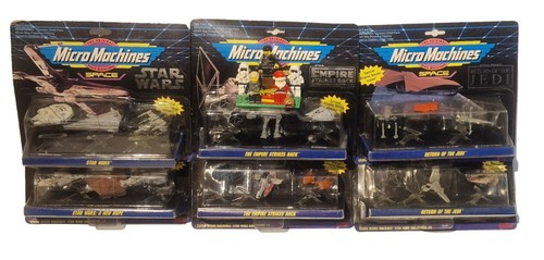 STAR WARS: STAR WARS, EMPIRE & RÜCKKEHR DER JEDI MIKROMASCHINEN-SETS (J9) - Bild 2 von 20