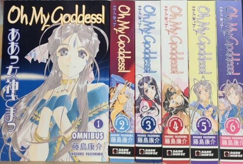 Oh My Goddess! Manga 1-6 Omnibus English New, from Dark Horse Graphic Novels Set - Afbeelding 1 van 5