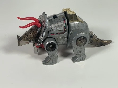 Slag Original 1985 Vintage G1 Transformers Triceratops Action Figure