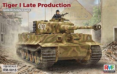 Ryefield Models Rfmrm5015 1:35 Tiger I Late Production Sd.Kfz.181 [Modellaufbau