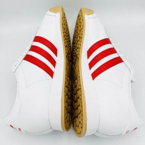 Adidas Originales Samoa Blanco Rojo Escarlata Goma Para Hombre Tallas IG1809 Nuevo - Imagen 6 de 7
