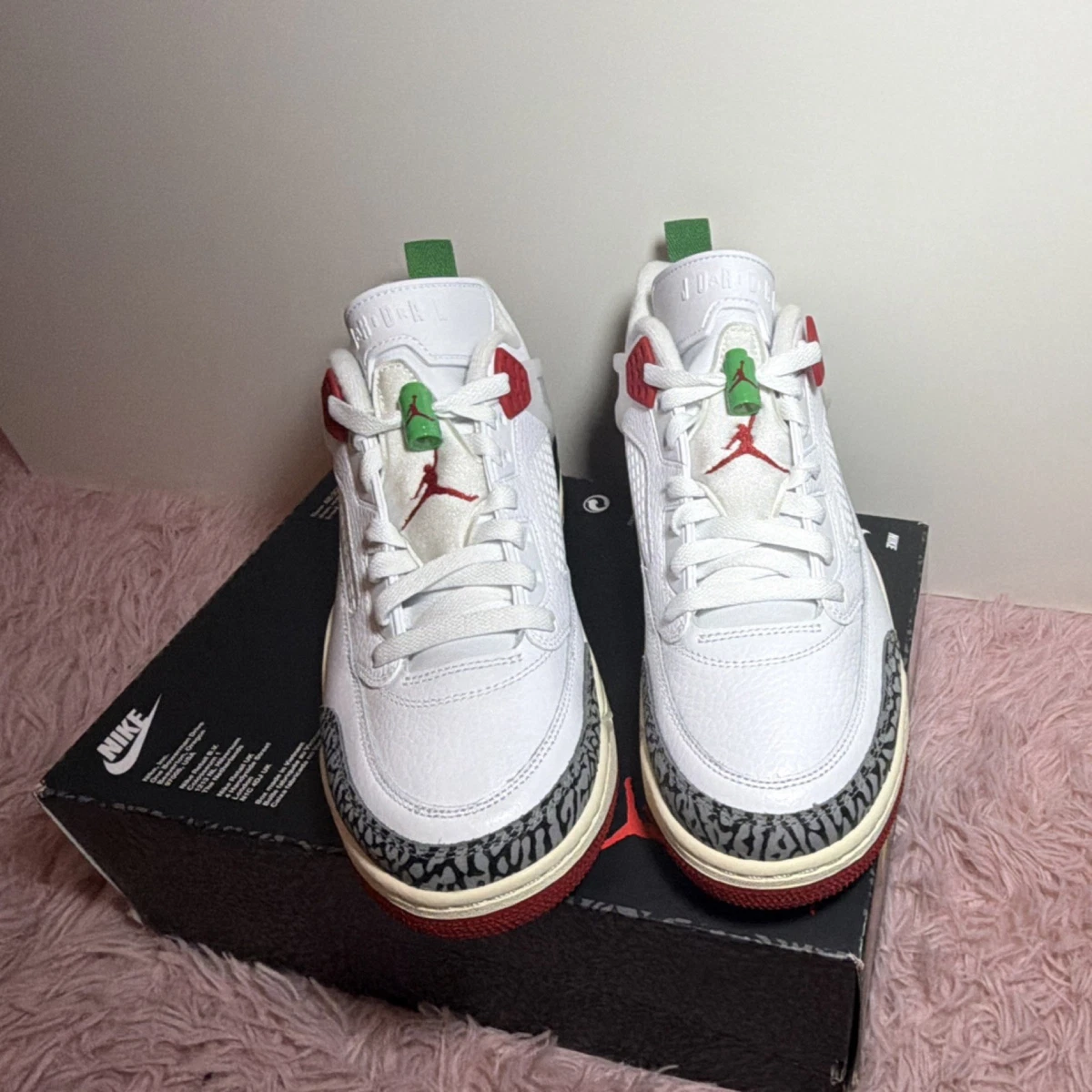 Jordan Spizike Low SE Do The Right Thing White Varsity Red Black Sail IM7425-100