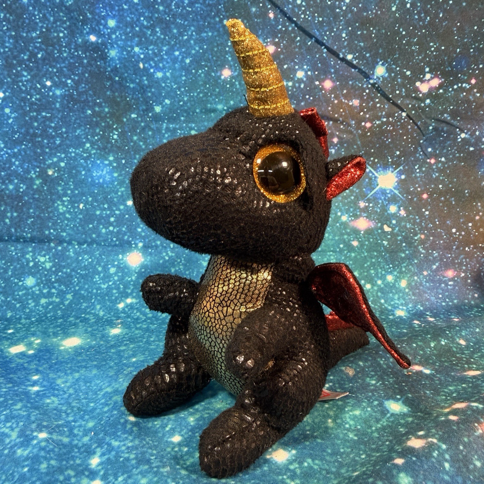Ty Beanie Boos Grindal The Black Dragon  UK Postage Included