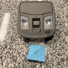 2007 Kia Sportage Overhead Console Gray Dome Light Map Lamp Roof Oem