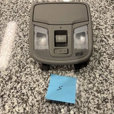 2007 Kia Sportage Overhead Console Gray Dome Light Map Lamp Roof OEM