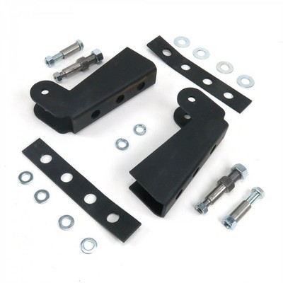 Shock Relocation Kit with Brackets rzr 2 din rat rod model a racing mgb hot 