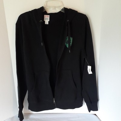 Marvel × Amazon Essentials Black Panther Zip Hooded Jacket Small Black NWT Small