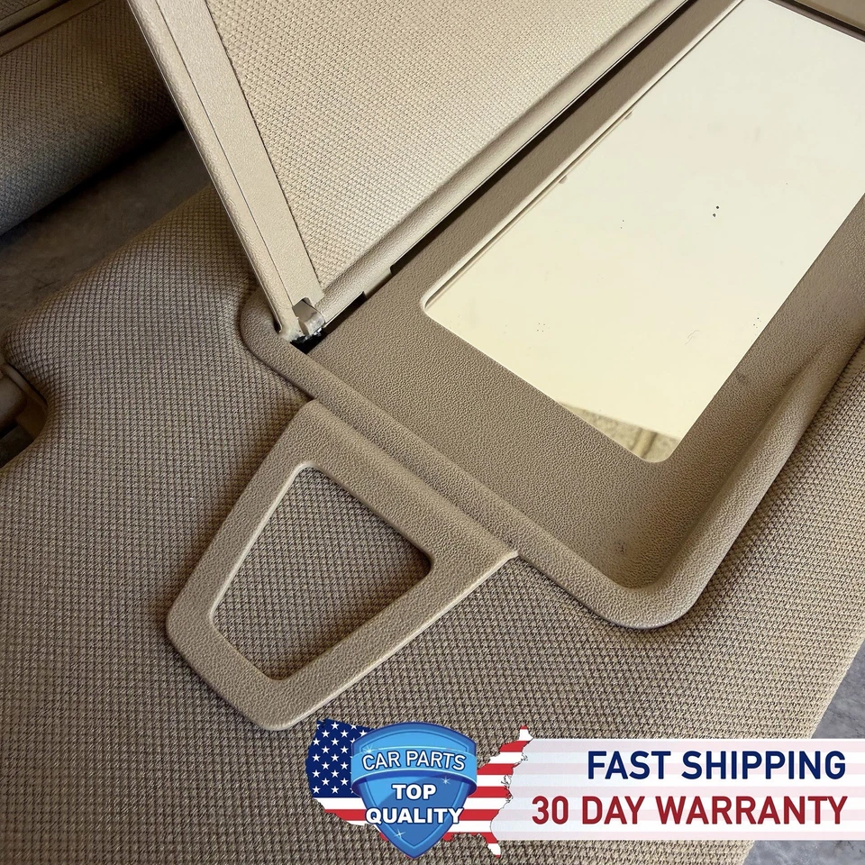 原始设备制造商 2007 - 2013 梅赛德斯 - 奔驰 W221 S450 S550 CL550 米色 L+R 遮阳板一对 — 第 4/4 张图片