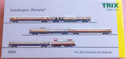 Trix 11614 Schnellzug-Set "Rheinpfeil" Neu | Condition: Neu