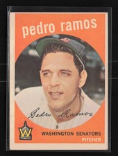 1959 Topps #78 Pedro Ramos Washington Senators VG