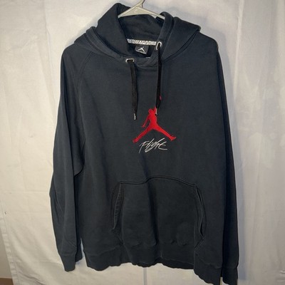 Air Jordan Essentials Baseline Fleece Hoodie Mens Size XXL Black 
