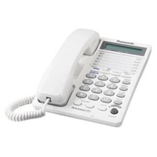 Panasonic KX-TS208WH 2 Line Feature Phone W/LCD