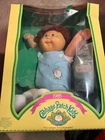 1985 Coleco Cabbage Patch Boy Name Hugo Blaine Brown Hair & Eyes One Dimple NRFB