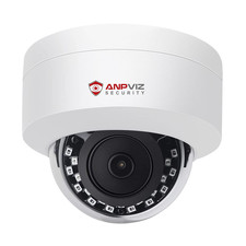 Anpviz 4MP 5MP 8MP w/Audio PoE IP Dome Security Camera Outdoor Metal Housing