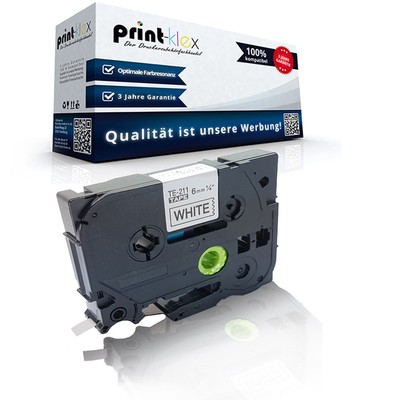 Kompatibles Schriftband für Brother TZE211 Nylonband TTR - Drucker Pro Serie
