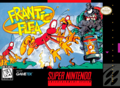Frantic Flea (Complete in Box)   Super Nintendo