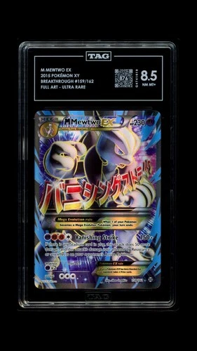 TAG 8.5 (876) MEGA MEWTWO EX #159/162 POKEMON BREAKTHROUGH