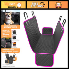 XL Waterproof Dog Car Hammock - Back Seat Cover Protector for Trucks  SUVs