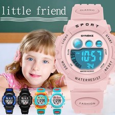 Kids Digital Electronic Watch Waterproof Children Boys Girls Sports LED Watches