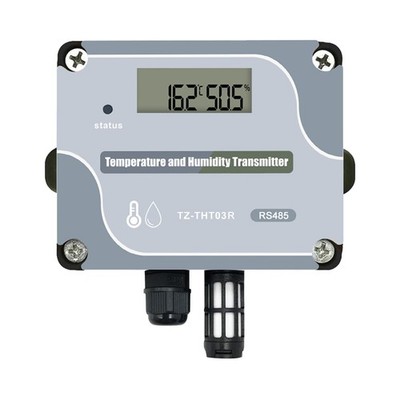Tzone RS485 Temperature Humidity Sensor Modbus RTU Temp Digital Gray 