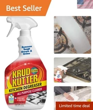 Powerful Non-Toxic Kitchen Degreaser – 32 oz Fragrance-Free All-Purpose Cleaner