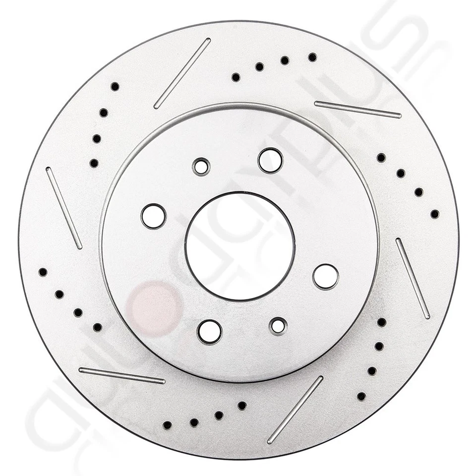 Rotores de freno delanteros y pastillas de cerámica para Saturn SC2 1993 1994 1995-2001 2002 Foto 3 de 4