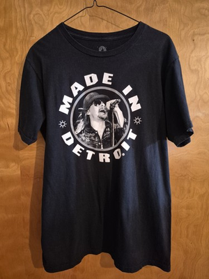 #ad #ad Kid Rock Made in Detroit T Shirt Black Concert Singing Medium Bob Ritchie $12.74