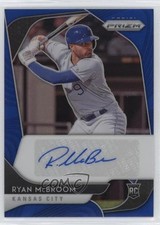 2020 Panini Prizm Rookie Auto Blue Prizm 57/99 Ryan McBroom #RA-RY Auto 14x1