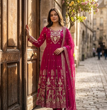 Women Dress Pakistani Salwar Kameez ReadyMade Suits Indian Wedding Party 3 Piece