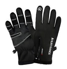 HUNTRANGE A022 Wasserdichte Outdoor-Handschuhe mit Touchscreen halten warm XL