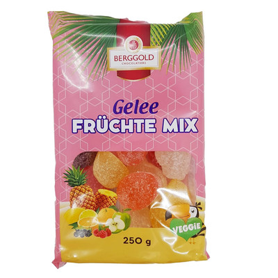 Berggold Gelee Früchte Mix, 5Er Pack (5 X 250 G)
