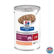 Hill's Prescription Diet i/d Digestive Care Turkey Canned Dog Food 13oz 12-Pack 