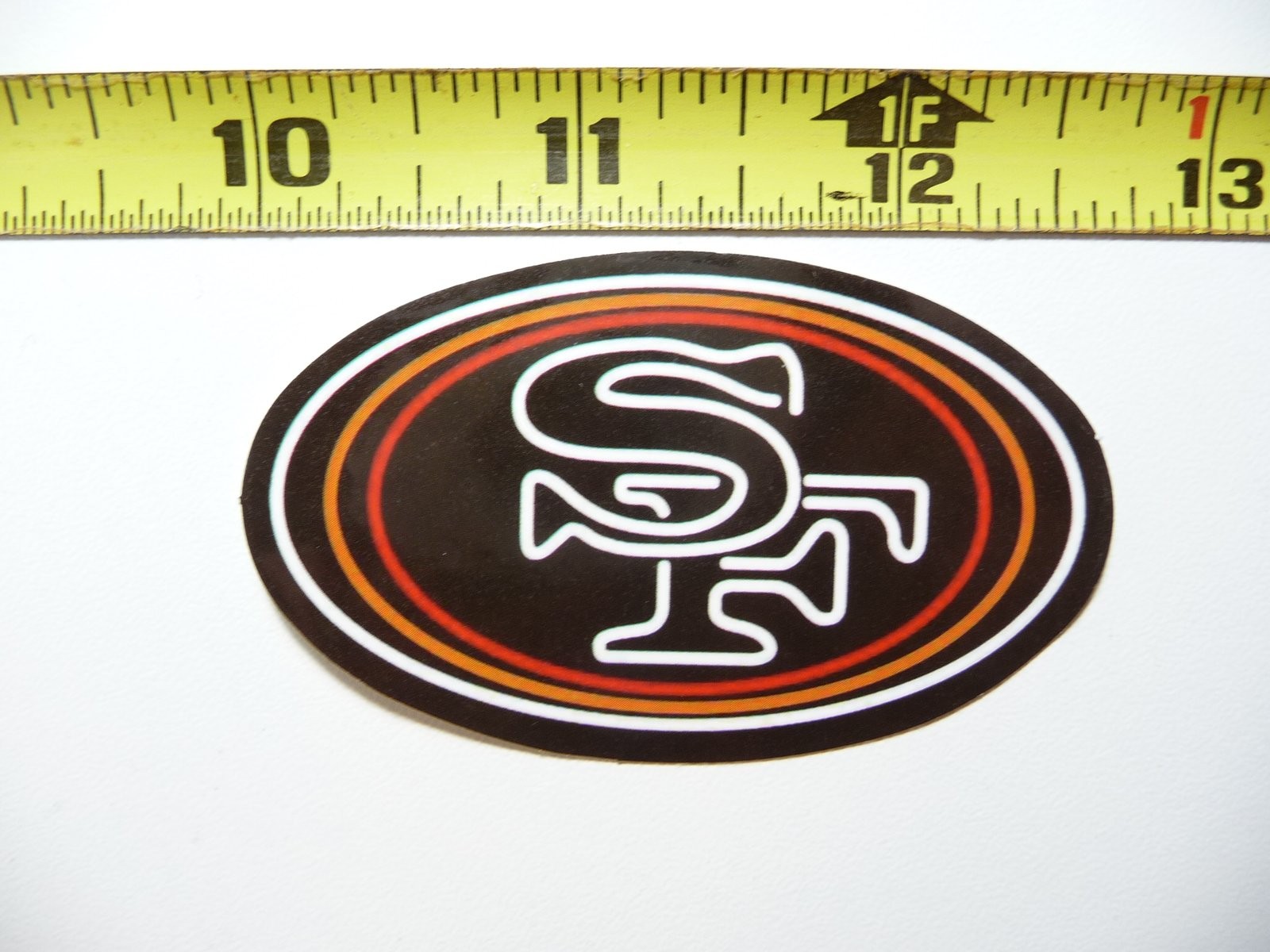 San Francisco SF Logo Neon Sticker Decal Colorful Fun Design
