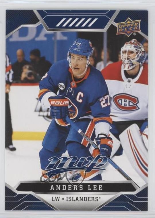 2019-20 Upper Deck MVP Factory Set Blue Anders Lee #116 2o7