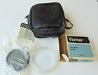 Vintage VIVITAR 49 mm POLARIZING FILTER In Box with Carrying Case - CAMERA LENS — photo 1