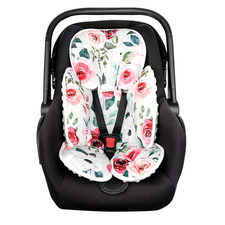 2 in 1 Infant Car Seat Insert, Car Seat Head Support Baby Girls Boys, Soft Newbo