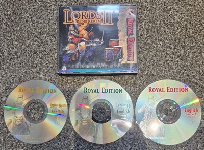 Lords Of The Realm II: Royal Edition (1997) - PC CD-ROM - Sierra - 1+2 + Belagerung
