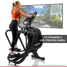 HAMMER Finnlo Ellipsentrainer Fly RX, Crosstrainer, Fitnessgerät, Heimtrainer