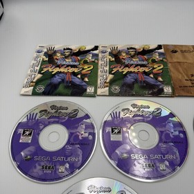Sega Saturn Bootleg Sampler Demo Disc + Virtua Fighter 2 Demo (3x) - Free Ship