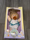Vintage 1987 Cabbage Patch Toddler Kids Girl  Blonde  Hair Blue Eyes Pacifier