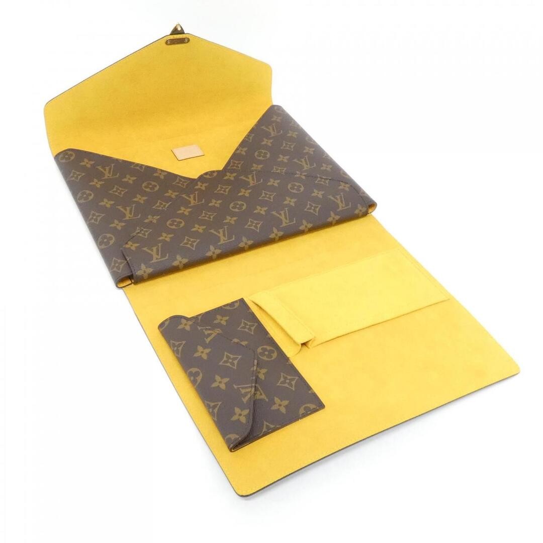 Auth Louis Vuitton Monogram Folder Mark GI0721 Ba… - image 6