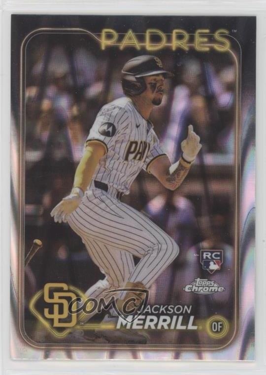 2024 Topps Chrome RayWave Refractor Jackson Merrill #207 14o5