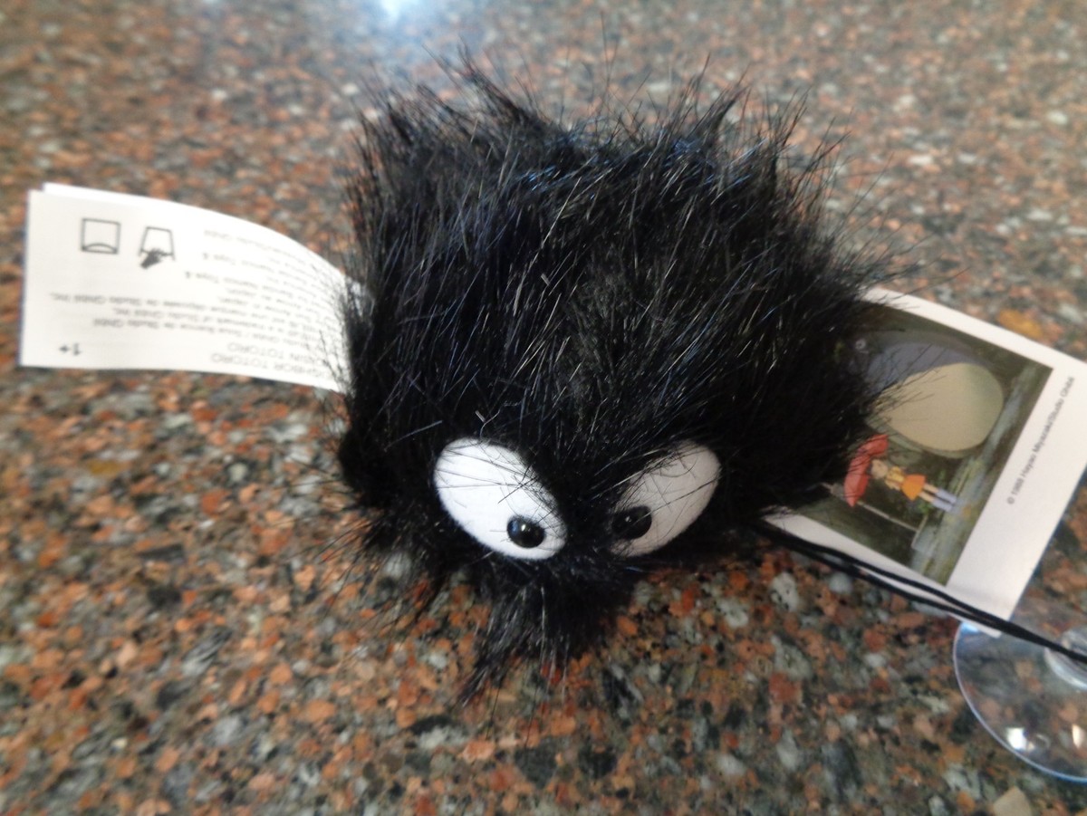 Set 3 My Neighbor Totoro Soot Sprites Plush 2.75
