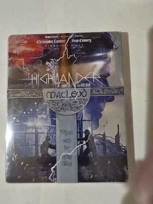 Highlander (UHD/Blu-Ray/Digital) Steelbook Limited Edition Best Buy Exclusive