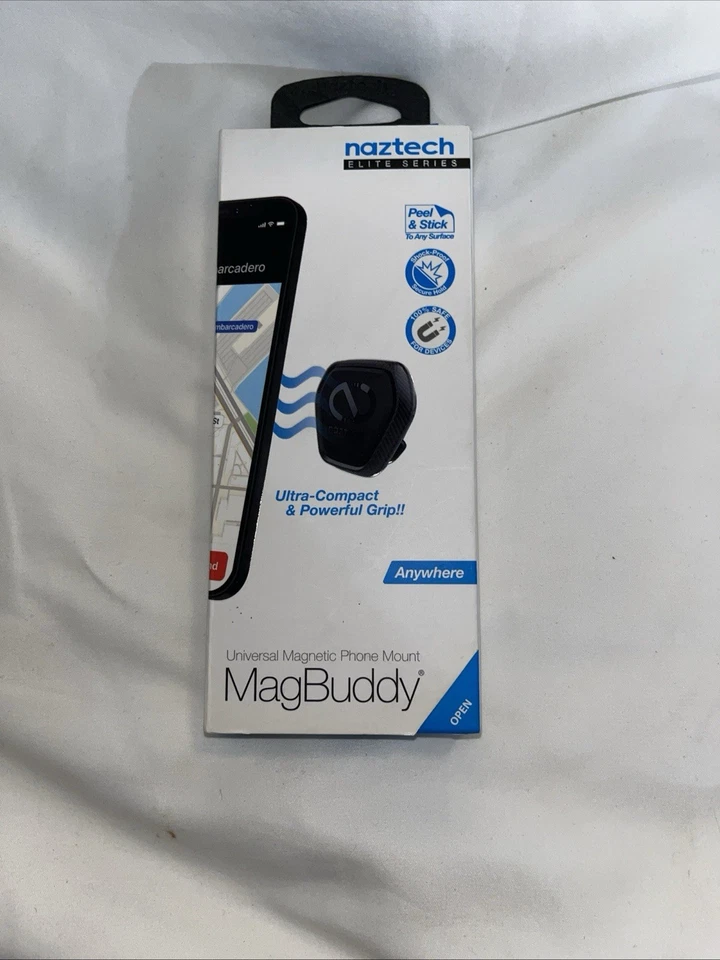 Naztech MagBuddy Universal Magnetic Phone Mount - Elite Series 70% Stronger 360° - Image 3 of 4