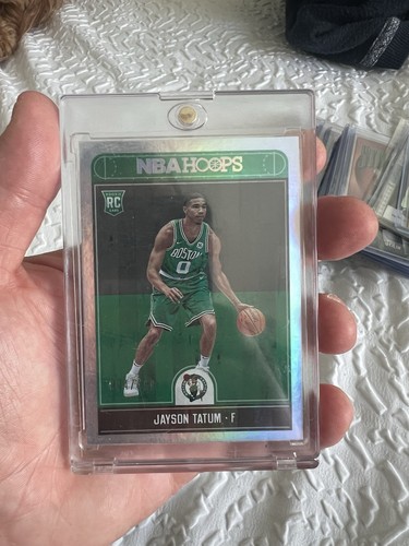 2017-18 Panini NBA HOOPS Jayson Tatum #253 Silver /199 (RC)