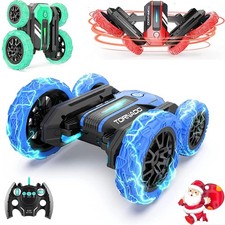 Large Remote Control RC Cars Big Wheel Kids Toy Car Monster Truck Tricks 2.4GHz