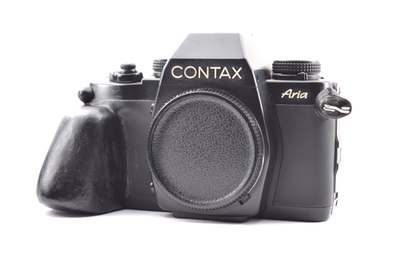 RARE!!!【Mint】CONTAX Aria 35mm SLR Camera Body -Customized grip